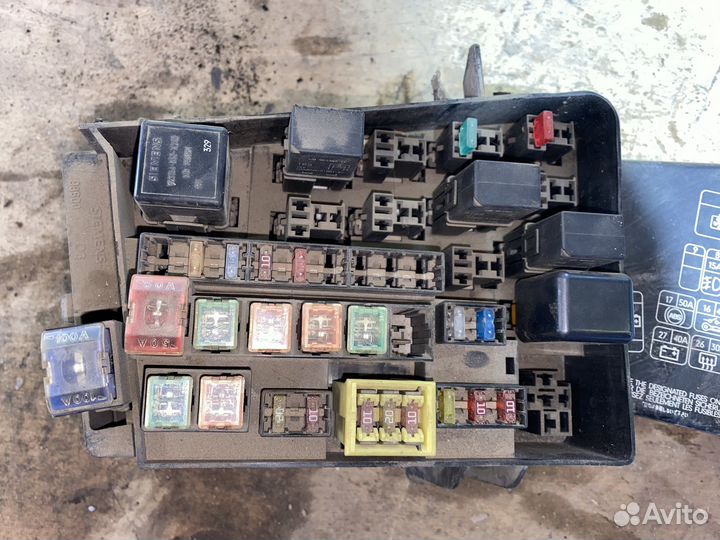 Mitsubishi Space Star блок предохранителей