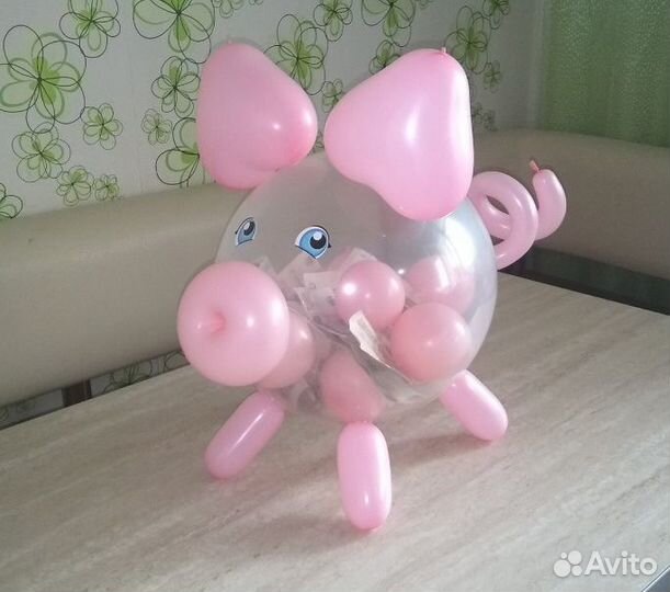 Цветы и фигуры из воздушных шаров