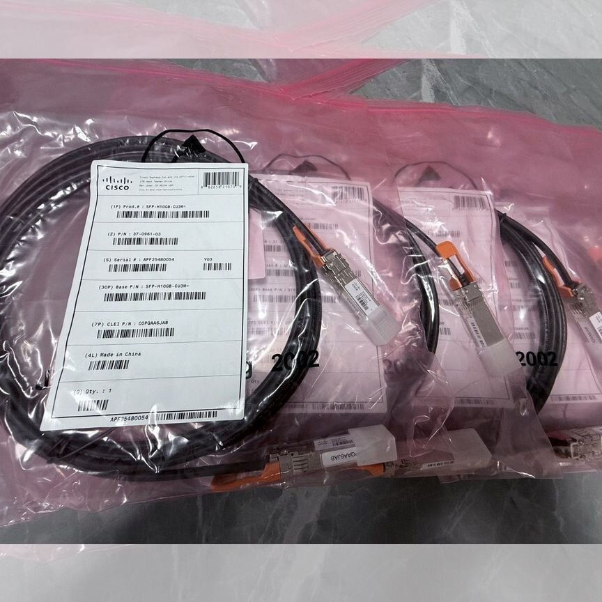 [SFP-H10GB-CU3M] Трансивер Cisco Sfp-H10gb-Cu3m