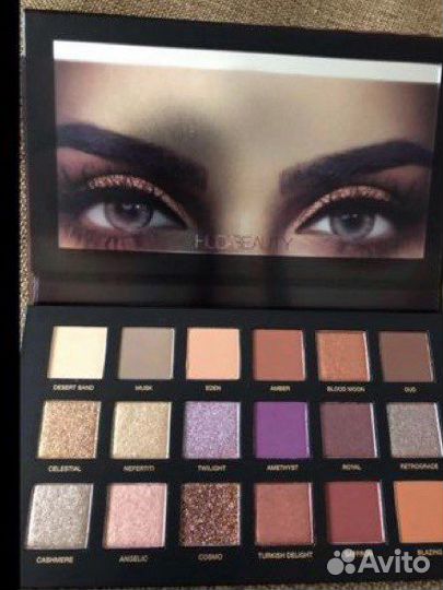 Huda beauty desert dusk palette - тени для век