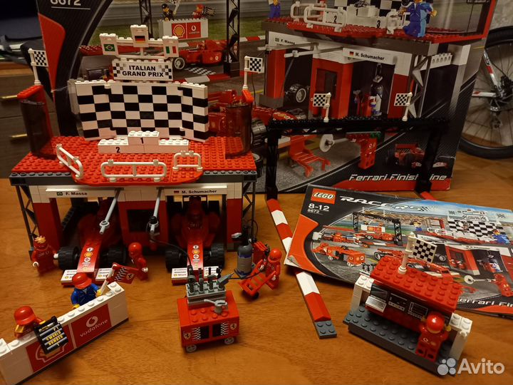 Lego Racers ferrari Финишная прямая 8672
