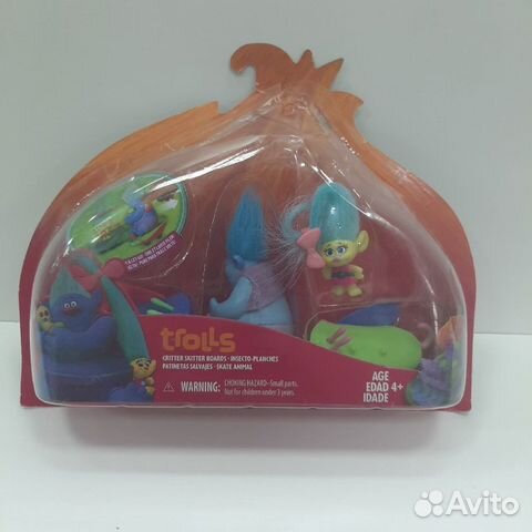 Тролли на блистере 2в1 с аксессуарами 8354