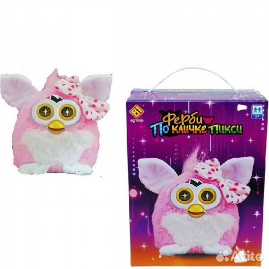 Ферби по имени Пикси с бантом