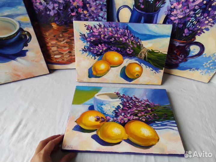 Картина маслом на холсте натюрморт