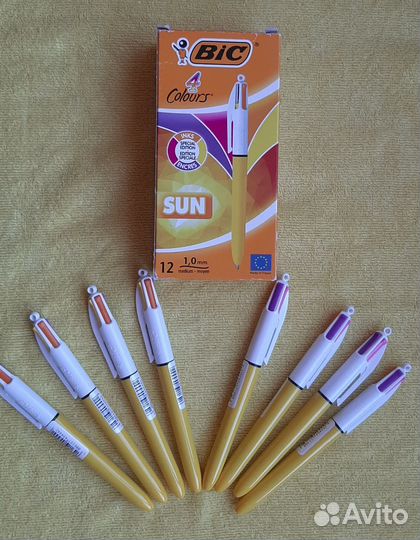 Авторучка шариковая BIC SUN 4 color