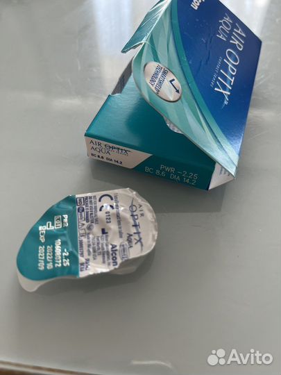 Линза alcon -2,25