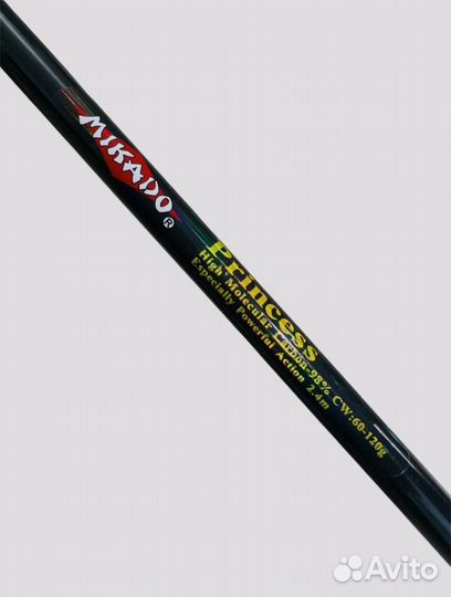 Спиннинг Mikado Princess 2.4м тест 60-120г