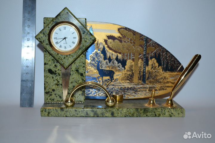 Визитница с гравюрой «Олень»