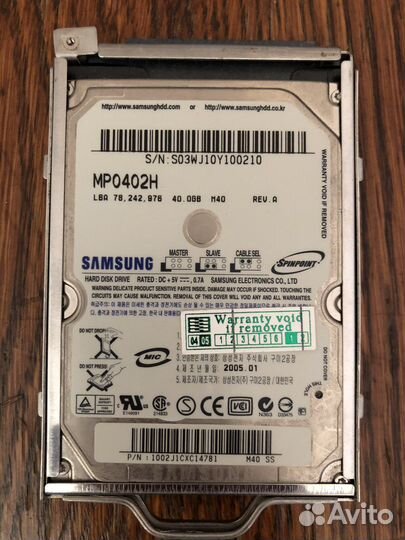 Жесткий диск hdd