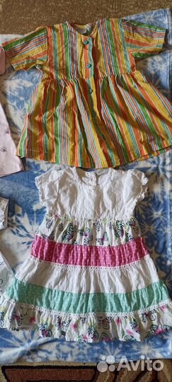 Детские вещи для девочки 1-2 года