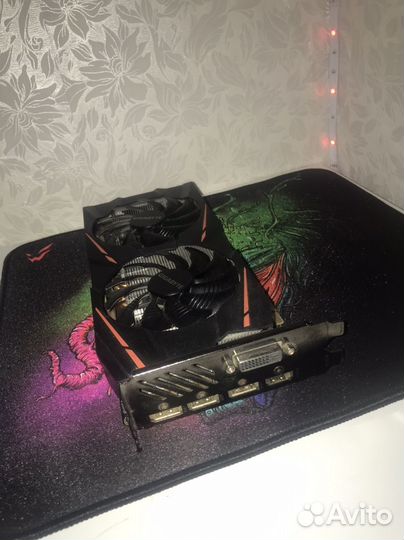 Видеокарта gigabyte rx590 8gb