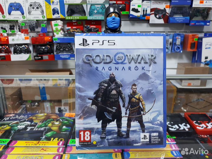 God of War Ragnarok PS5 русская озвучка