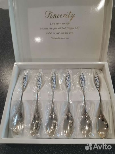 Набор чайных ложек Sincerity Morita (новый)