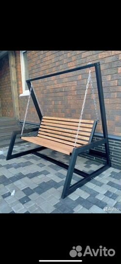 Садовые качели подвесные