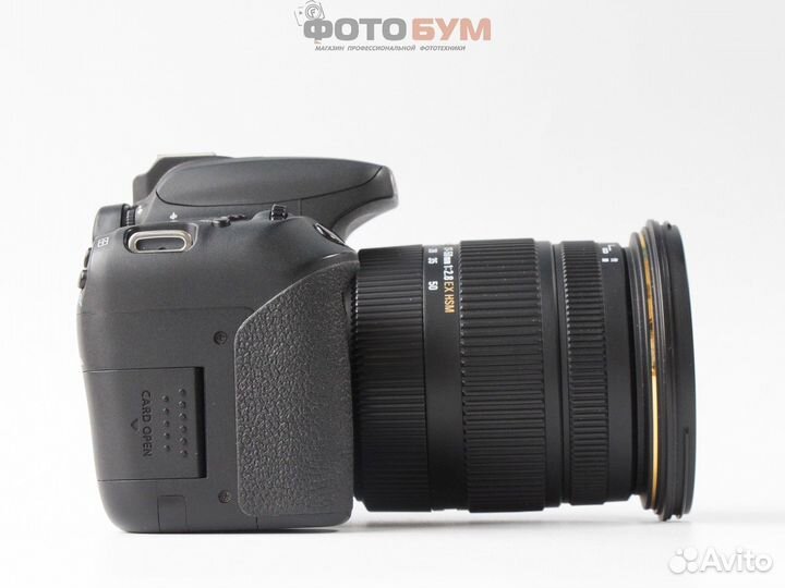 Canon 77D body + Sigma 17-50mm f2.8 HSM DC OS