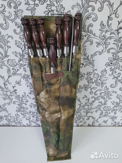 Набор шампуров в чехле