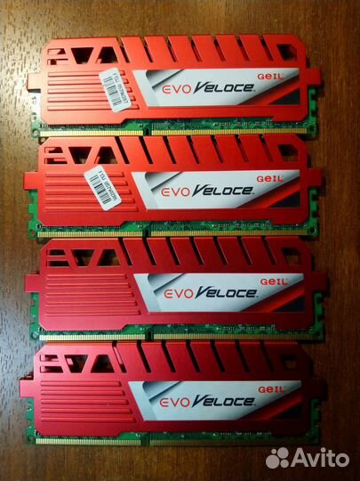 Geil EVO Veloce GEV38GB1600C9DC DDR3 1600MHz