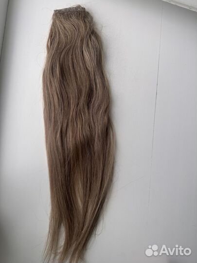 Волосы для наращивания натуральные на биолентах