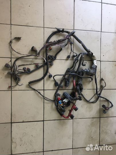 Проводка двигателя audi A8 D3 quattro 4.2 BFM АКПП