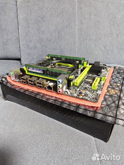 Комплект Xeon 2630v2 16Гб + ssd с Windows