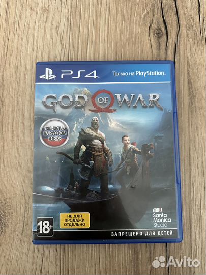 Продам диск на Sony PlayStation 4 God of War