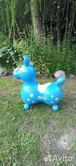 Игрушка прыгун ослик