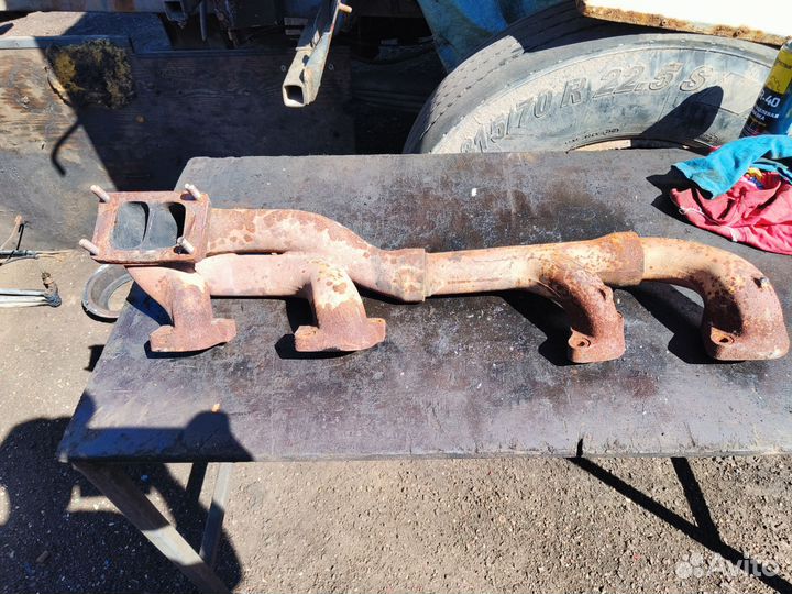 Коллектор выпускной в сборе Scania 3 серии