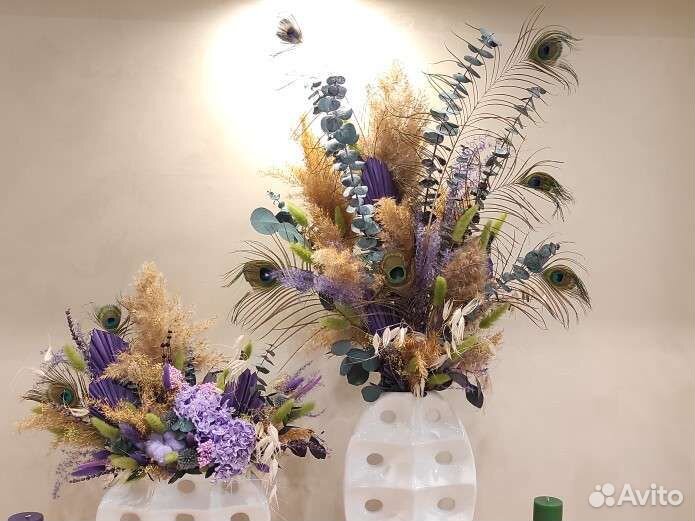 Композиция из сухоцветов