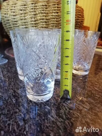 Хрустальные рюмки