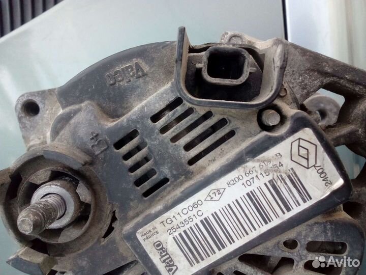 Генератор Рено,меган2