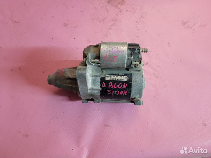 Toyota passo 1 стартер 04-10 г