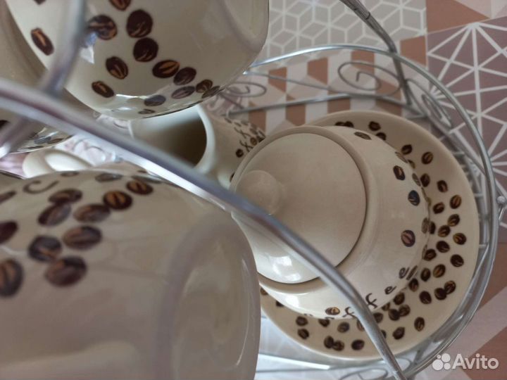 Кофейный сервиз новый