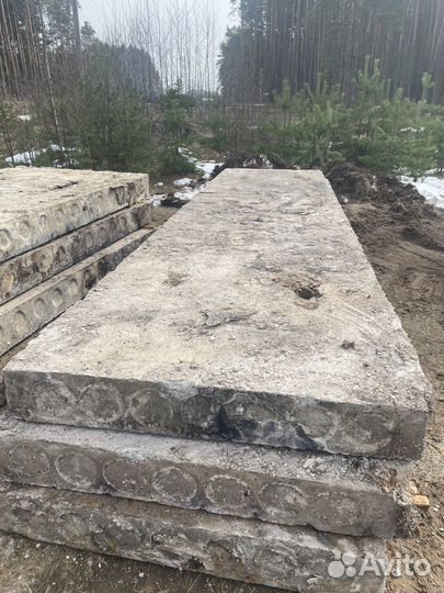 Плиты перекрытия бу