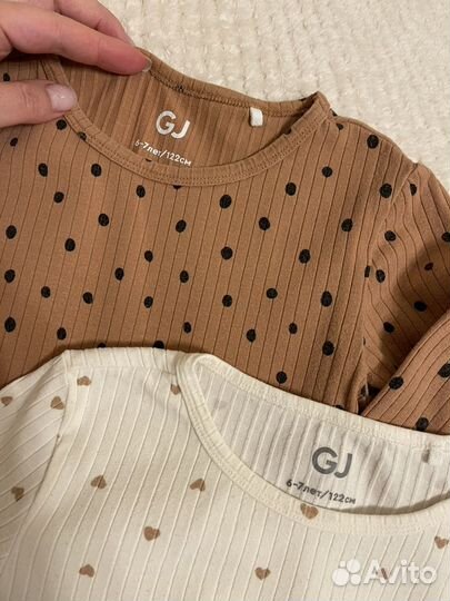 Лонгсливы на девочку 6-7 лет GJ