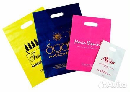 Полиэтиленовые пакеты с логотипом на заказ