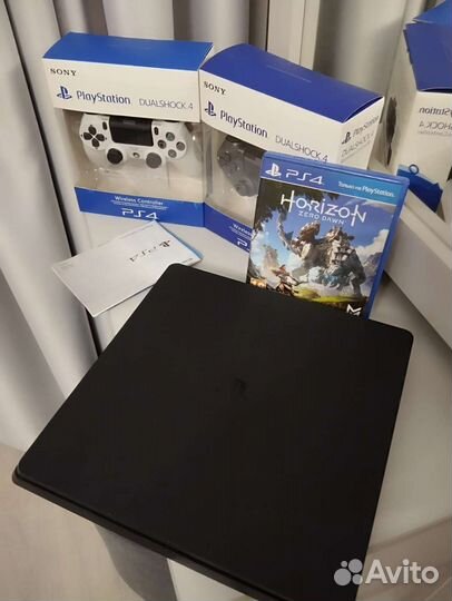 Sony PS4 slim 1tb много игр