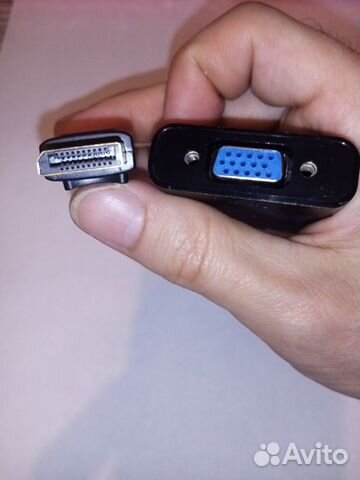 Переходник с DP (Display Port) на VGA