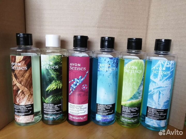 Гели для душа avon Senses