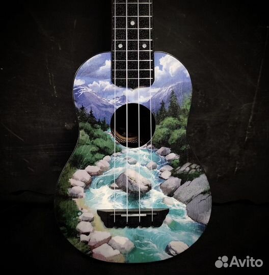 Укулеле Flight (новая) с чехлом