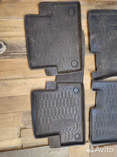 Автомобильные коврики оригинальные Кашкай 2012