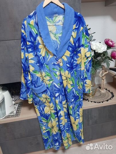 Халат махровый женский 50 размер