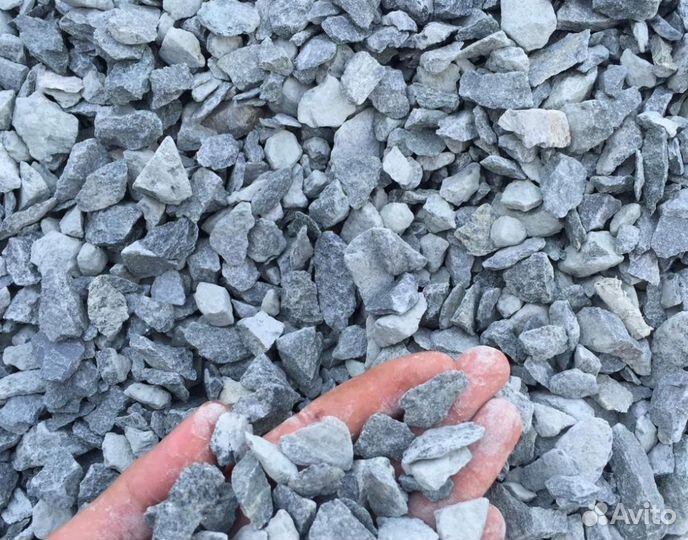 Щебень гранитный
