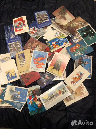 Открытки СССР винтаж 1950-80 более 200шт