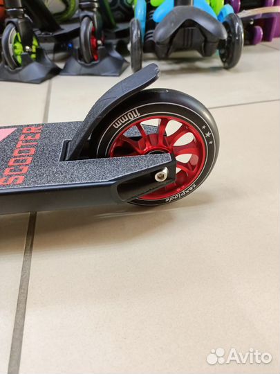 Трюковый самокат Колесо 110мм. Высота 92 см. до 10