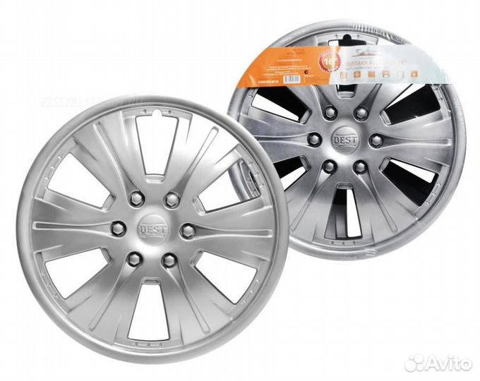 Airline awcc-16-06 Колпаки колесные 16 Бест, сереб