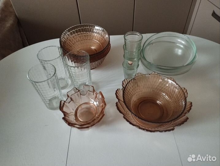Посуда стеклянная