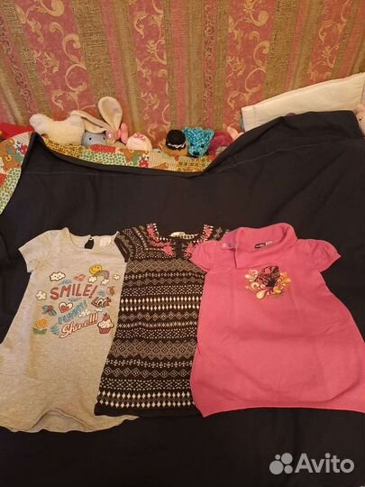Вещи пакетом для девочки 104-110