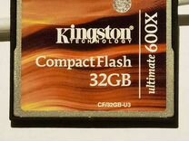 Карта памяти Kingston CompactFlash
