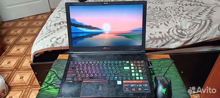 Игровой ноутбук msi gs63 stealth 8re