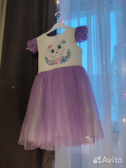 Платье для девочки 9 лет